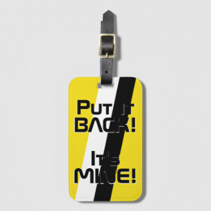 Brunei National Flag Funny Patriotic Luggage Tag