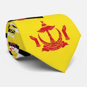 Bruneian Flag & National Emblem, Brunei Tie