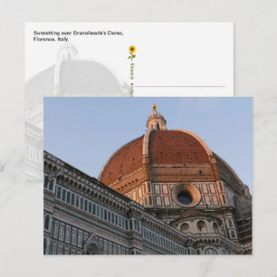 Brunelleschi's Dome, Florence, Italy - Postcard