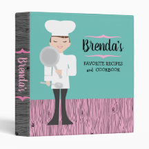 Brunette girl chef personalised kids recipe