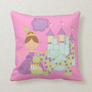 Brunette Princess Cushion