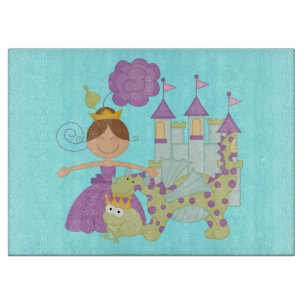 Brunette Princess Cutting Board