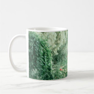 Brunette Princess: Fairy Forest Watercolor Coffee Mug