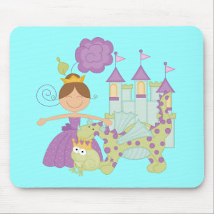 Brunette Princess Mouse Pad