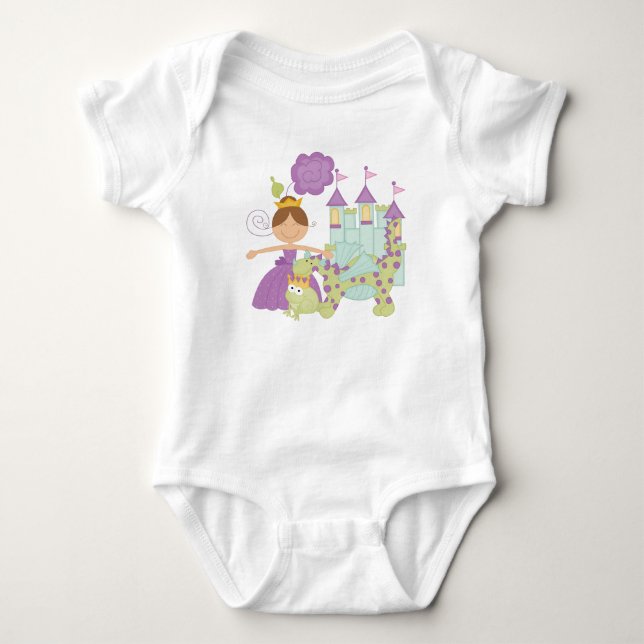 Brunette Princess T-Shirt (Front)