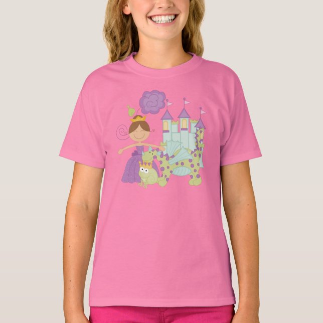 Brunette Princess T-Shirt (Front)