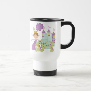 Brunette Princess Travel Mug