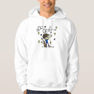 Brunette Rock Star Hoodie