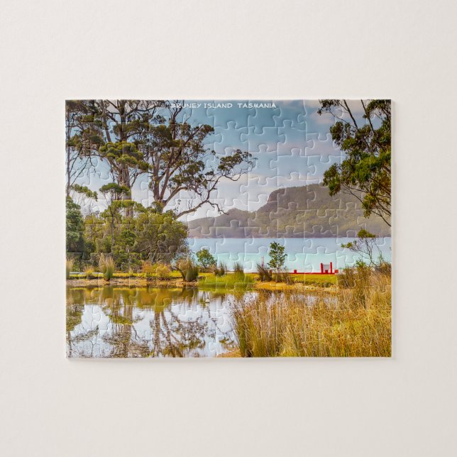 Bruney Island  Tasmania Jigsaw Puzzle (Horizontal)