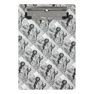 Brunner Pouter Pigeons Mini Clipboard