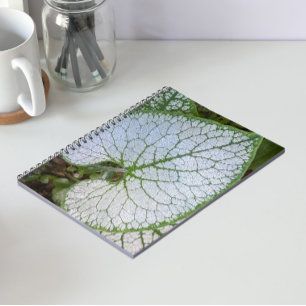Brunnera Macrophylla Plant Leaf Floral Notebook