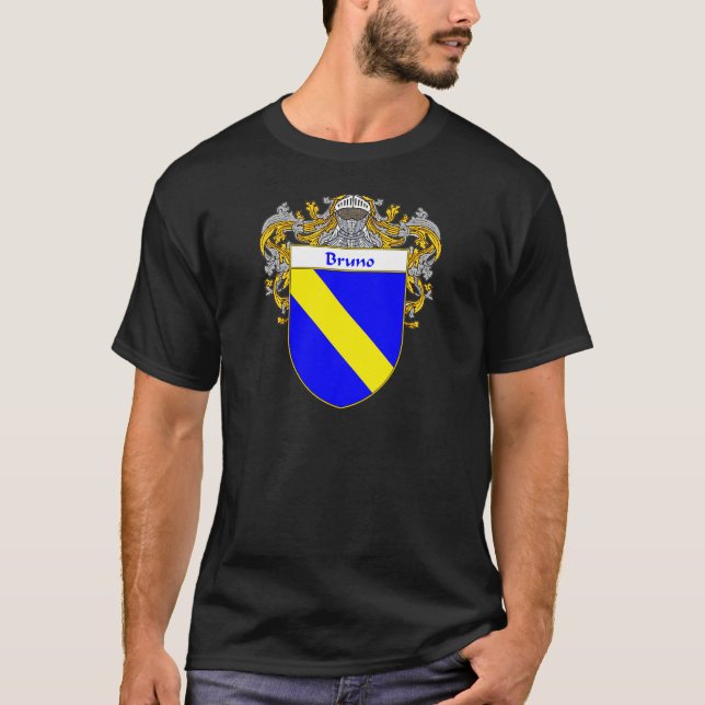 Bruno Coat of Arms (Mantled) T-Shirt (Front)