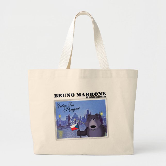 Bruno in Prague Tote Bag (Front)