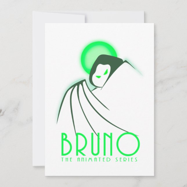 Bruno the animated Series  Invitation (Front)