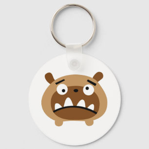 Bruno the dog key ring