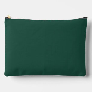 Brunswick Green Solid Colour Accessory Pouch