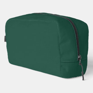 Brunswick Green Solid Colour Dopp Kit