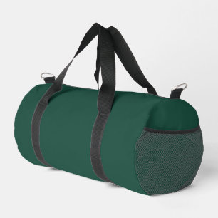 Brunswick Green Solid Colour Duffle Bag