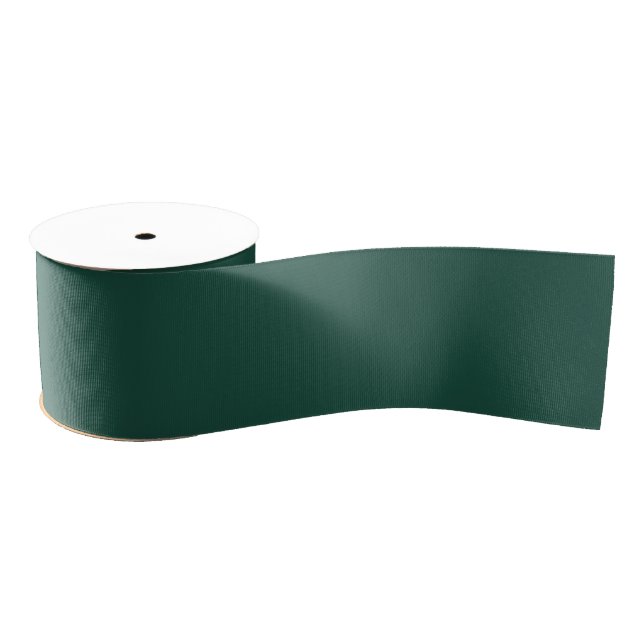 Brunswick Green Solid Colour Grosgrain Ribbon (Spool)