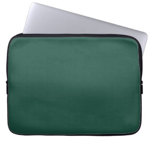Brunswick green (solid colour) laptop sleeve