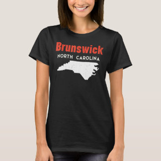 Brunswick North Carolina USA State America Travel T-Shirt