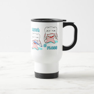 Brush and Floss Travel Mug