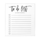 Brush Lettered Personalised To Do List