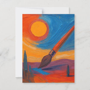 Brush of Dreams Postcard