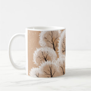 Brush painting. Artistic canvas. Oil art. Coffee Mug