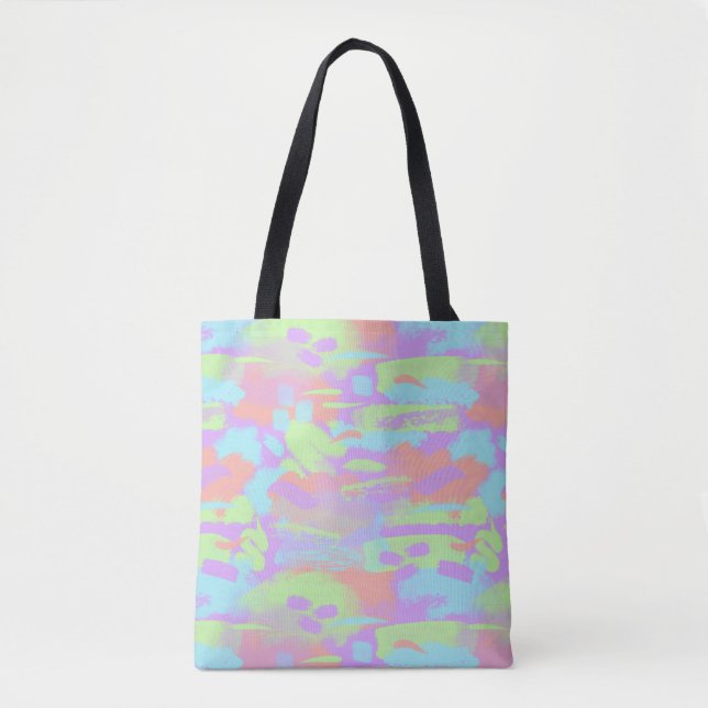 Brush Pattern Tote Bag (Front)