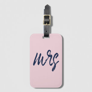 Brush Script Mrs ⎥Luggage Tag
