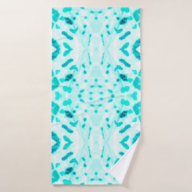 Brush Stroke Seamless Background. Abstract Gypsy E Bath Towel (Bath Towel)