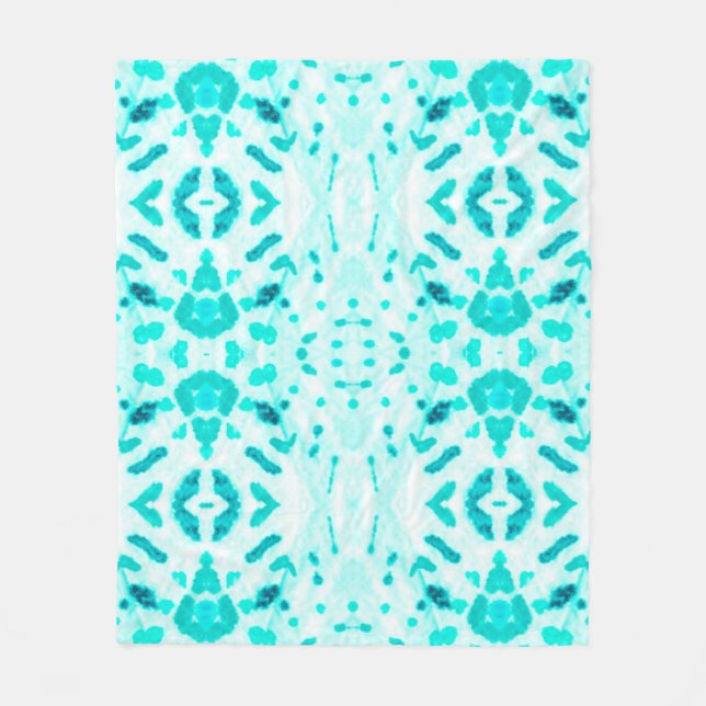Brush Stroke Seamless Background. Abstract Gypsy E Fleece Blanket (Front)