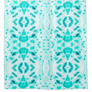 Brush Stroke Seamless Background. Abstract Gypsy E Shower Curtain