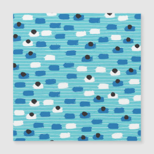 Brush stroke seamless pattern, hand-drawn.