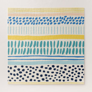 Brush Strokes: Abstract Seamless Fun Jigsaw Puzzle