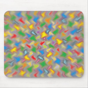 Brush Strokes Mouse Pad