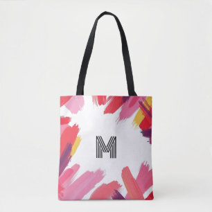 Brush Strokes Tote Bag