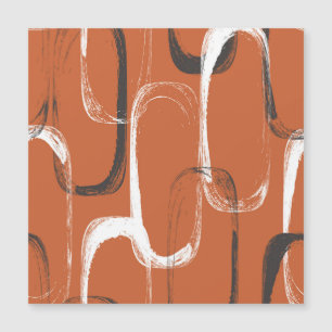 Brush Texture: Seamless Orange Background