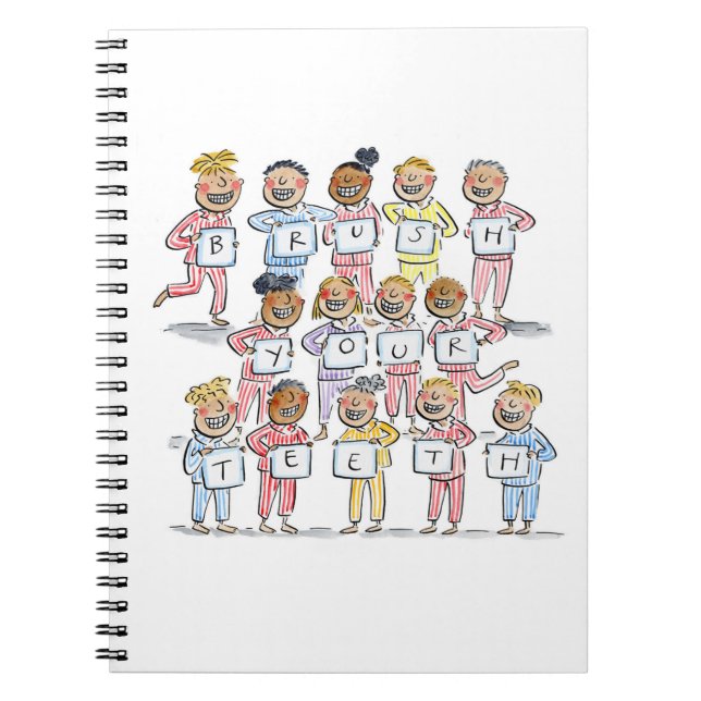 Brush your Teeth Notebook (Front)