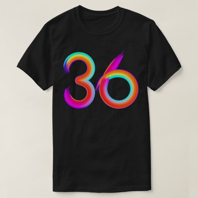 brushed 34 T-Shirt (Design Front)