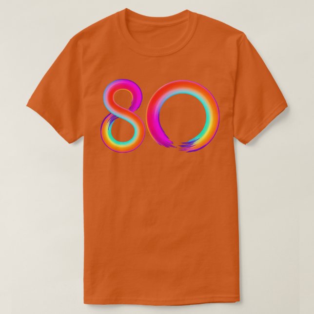 brushed 8 T-Shirt (Design Front)