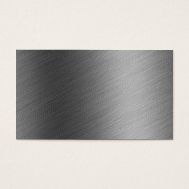 Brushed Aluminium Metal Look (Front)