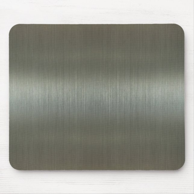 Brushed Aluminium Mouse Pad (Front)