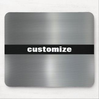 Brushed Aluminium Mouse Pad