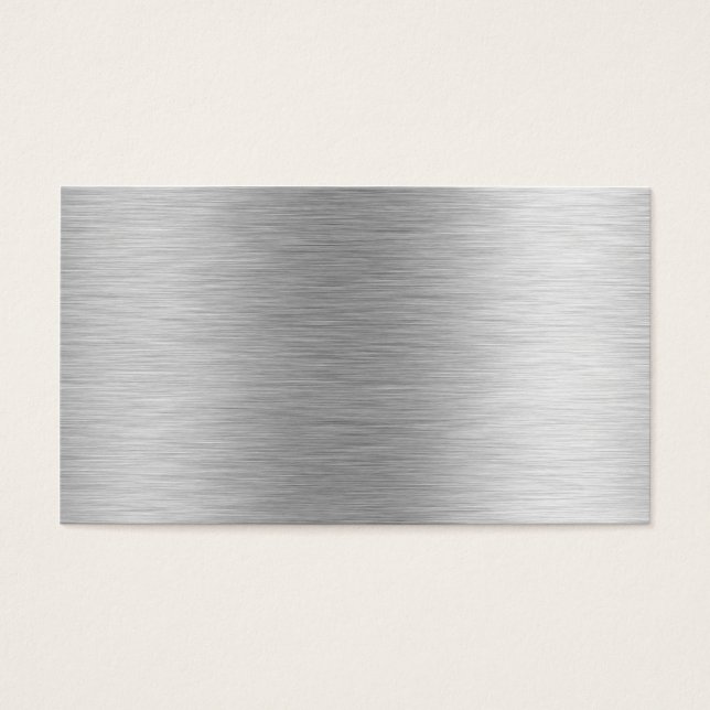 Brushed Aluminium Stainless Steel (faux) (Front)