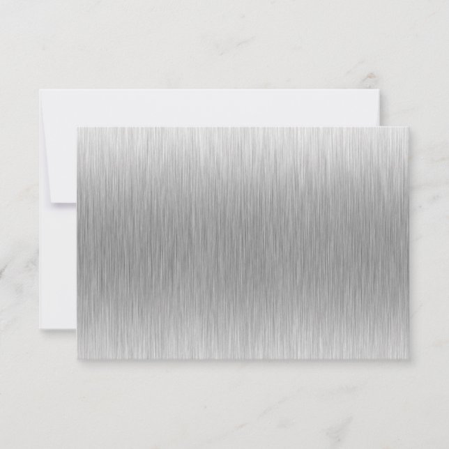 Brushed Aluminium Stainless Steel Textured (Front)