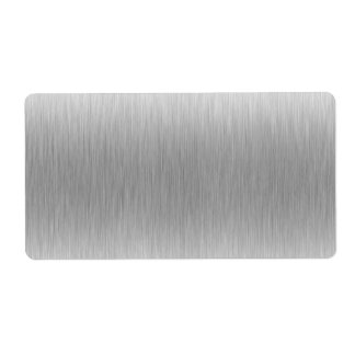 Brushed Aluminium Stainless Steel Textured