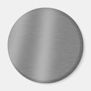 Brushed Aluminium Texture Magnet