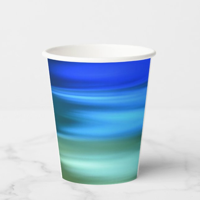 Brushed Blues Paper cup (Front)